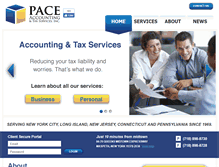 Tablet Screenshot of paceaccounting.com